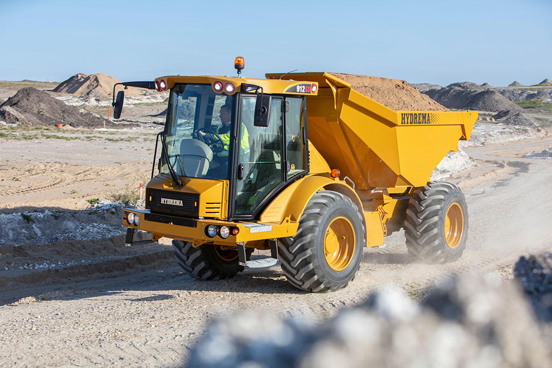 912GS Front And Side On Route Constr Site